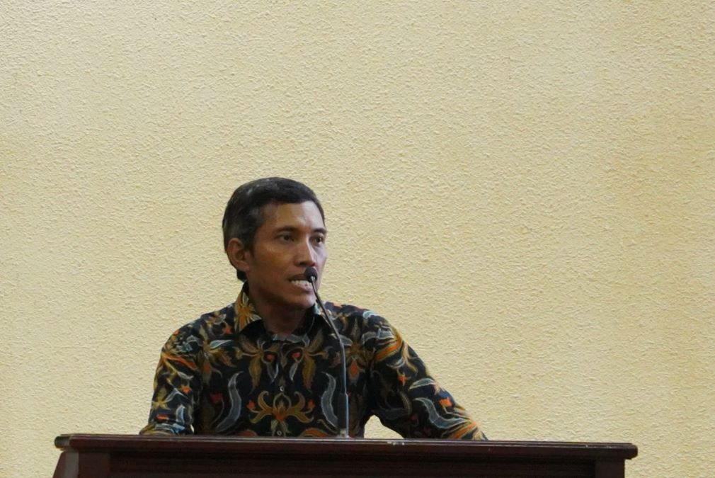 Sekretaris KP2KKN Jawa Tengah, Ronny Maryanto sampaikan apresiasi terhadap langkah KPK terkait dugaan korupsi di Pemkot Semarang. Foto: Istimewa