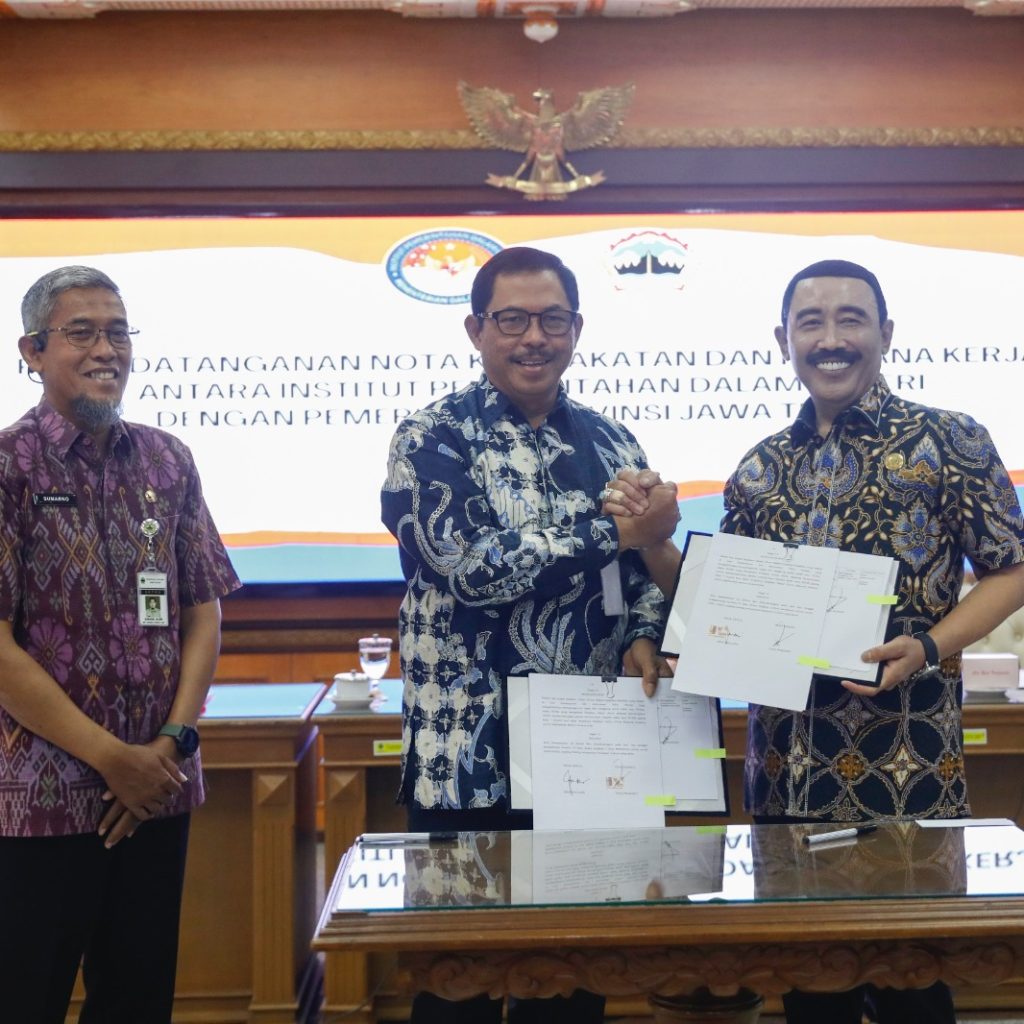 Pemprov Jateng kolaborasi dengan IPDN untuk tuntaskan program prioritas. Foto: Humas Pemprov Jateng