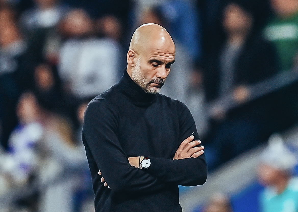 Pep Guardiola ungkap permintaan Man City untuk tunda beberapa laga Liga Inggris 2025/26 ditolak. Foto: x.com/ManCity
