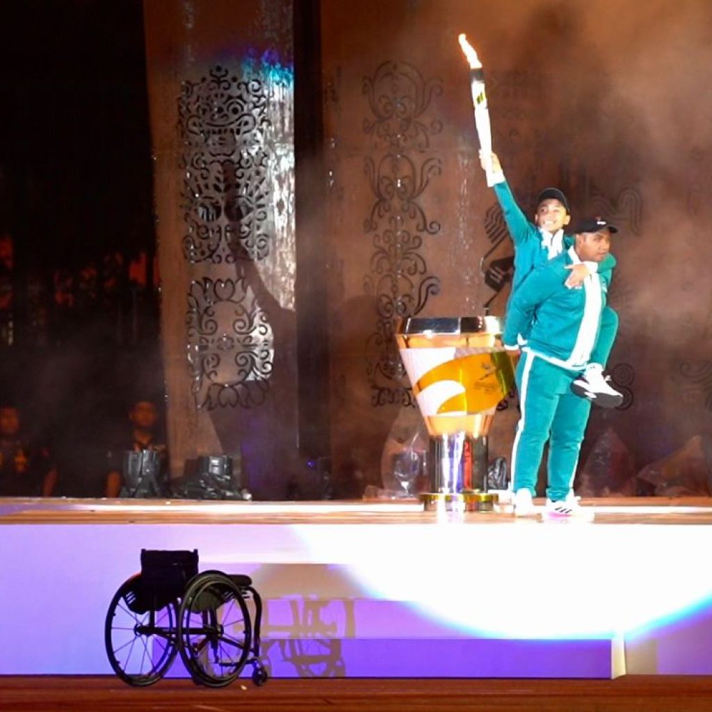 Ajang olahraga Peparnas 2024 diadakan di Solo, Jawa Tengah. Foto: kemenpora.go.id/Gilang