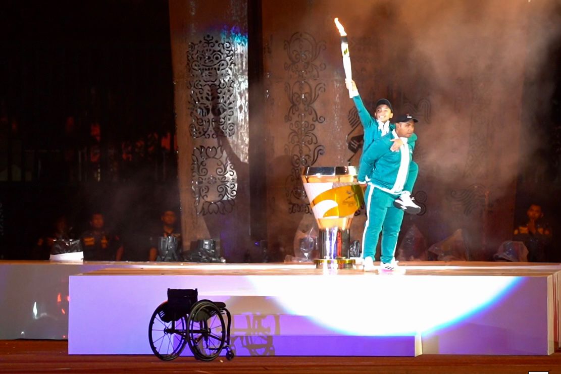 Ajang olahraga Peparnas 2024 diadakan di Solo, Jawa Tengah. Foto: kemenpora.go.id/Gilang