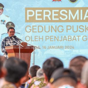 Pj Gubernur Jateng Resmikan Rehab Puskesmas Lasem, Tekankan Peningkatan Pelayanan 