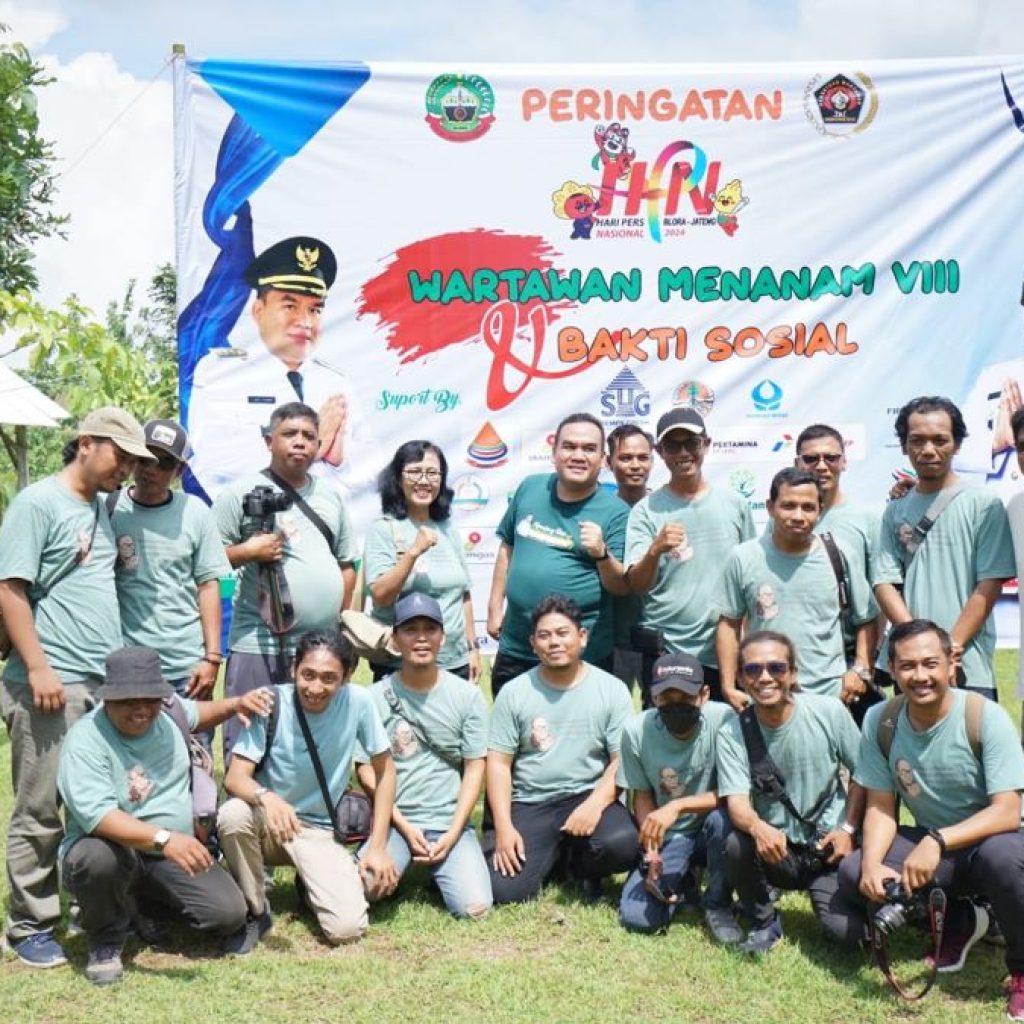 Bupati Blora minta pers menjadi agen perubahan di peringatan HPN dan HUT PWI ke-78. Foto: Dok. Lilik Yuliantoro