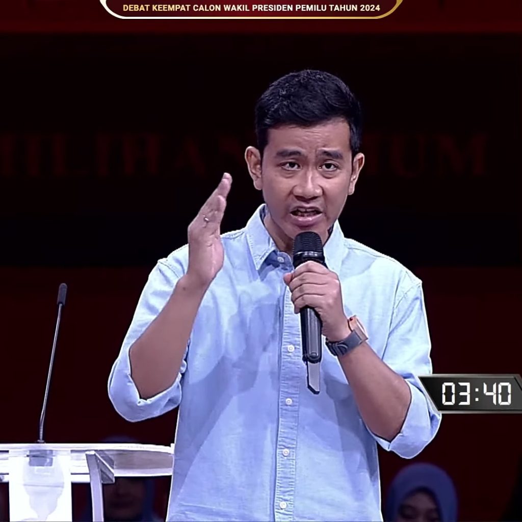 TUTURPEDIA - Debat Cawapres 2024: Gibran Tekankan Solusi Jaman Now Untuk Tantangan Jaman Now