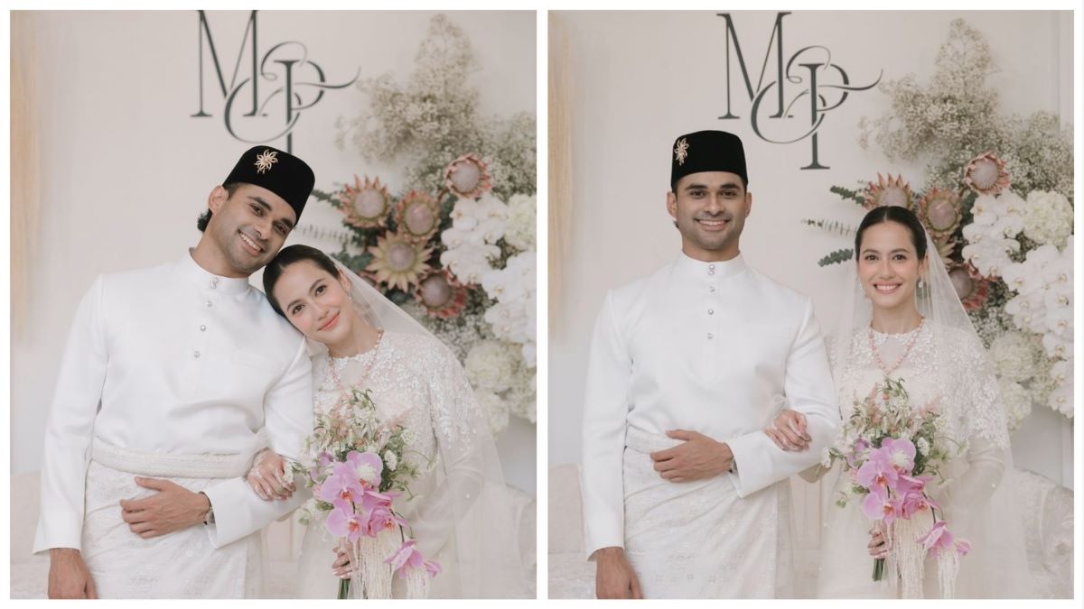 Pevita Pearce resmi menikah dengan pria asal Malaysia bernama Mirzan Meer. Foto: instagram.com/pevpearce