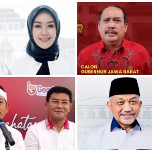 4 Paslon Ramaikan Pilkada Jawa Barat 2024, Berikut Profilnya