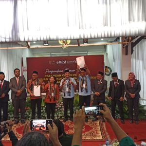 KPU Semarang Tetapkan Nomor Urut Paslon pada Pilwakot 2024