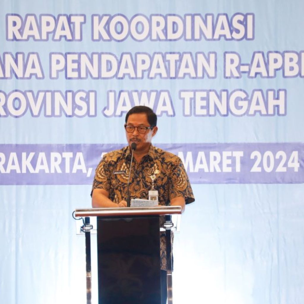 Hadir di Rakor Penyusunan Rencana Anggaran Pendapatan Provinsi Jateng, Nana Sudjana: Kebijakan Fiskal Jateng Tergolong Baik