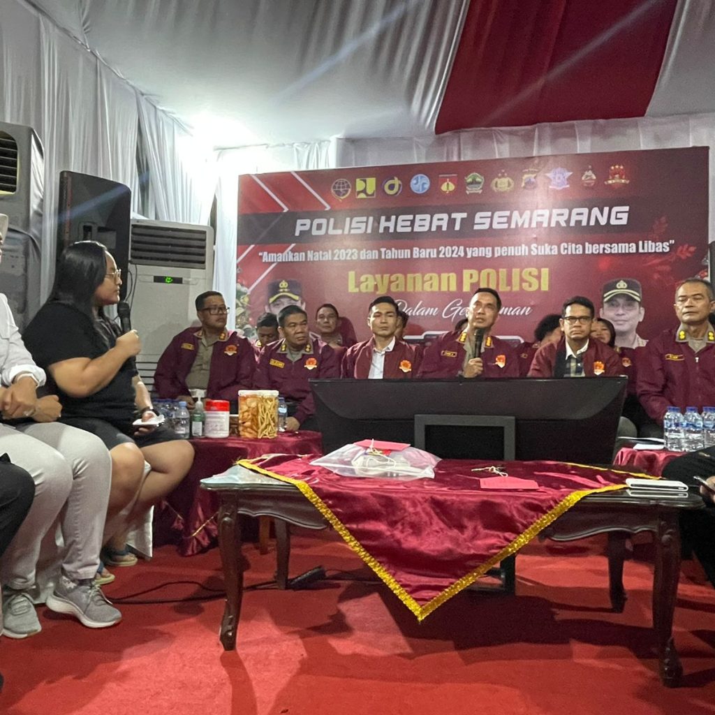 Aplikasi LIBAS Polrestabes Semarang terbukti menurunkan tingkat kriminalitas 2023. Foto: Dok. Alan Henry