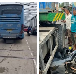 Selamatkan Nyawa Masyarakat, Polisi Lalu Lintas Gunakan Motor Pribadi untuk Cegah Kecelakaan di Jembatan Kapuas Dua