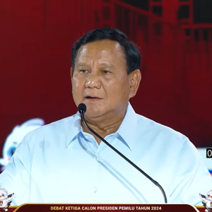 Debat Capres 2024: Prabowo Janjikan Politik Bebas Aktif Non-Blok dan Menghormati Semua Negara