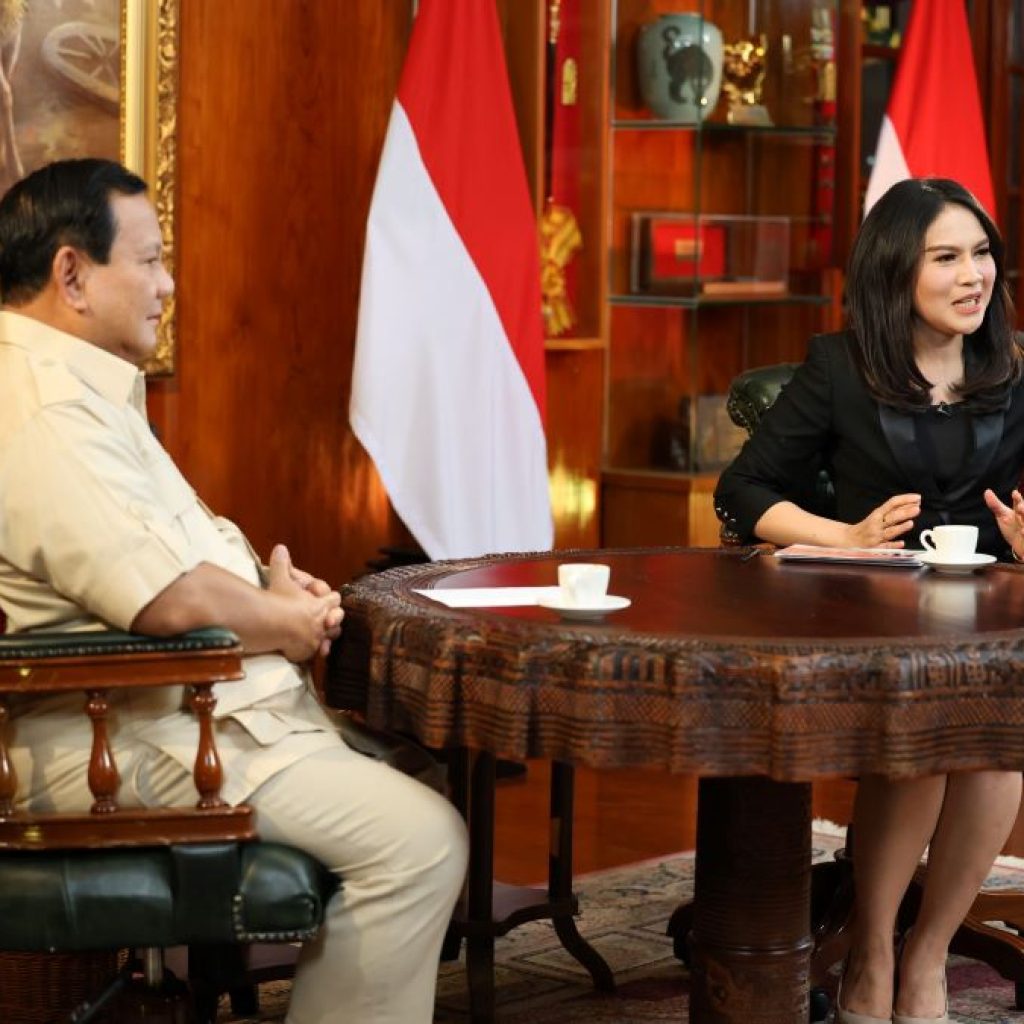 Prabowo mengoreksi program makan siang gratis lebih tepat disebut makan bergizi gratis. Foto: Istimewa