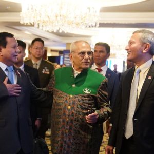 Prabowo Berbincang dengan Presiden Ramos-Horta di Shangri-La Dialogue 2024, Diundang ke Timor Leste