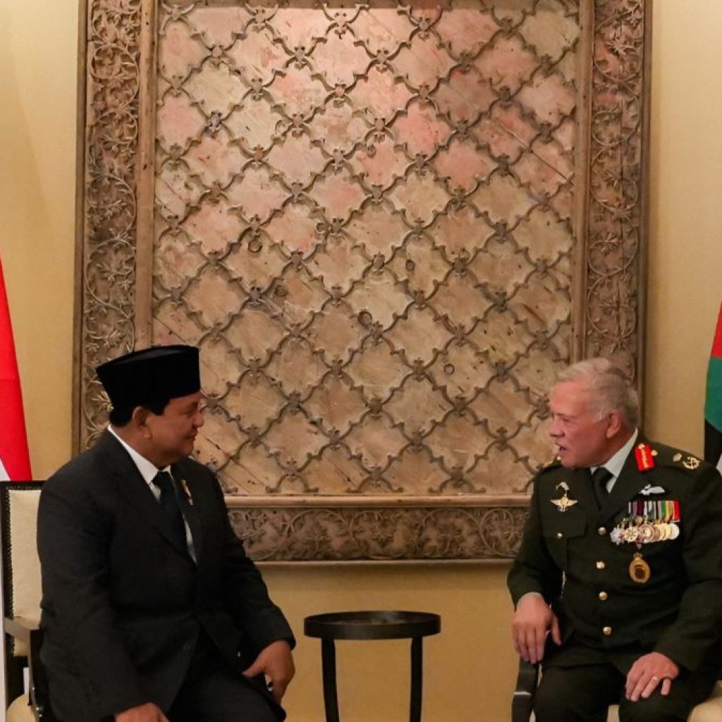 Prabowo dan Raja Yordania, Abdullah II bin Al-Hussein. Foto: Laman Kemhan RI