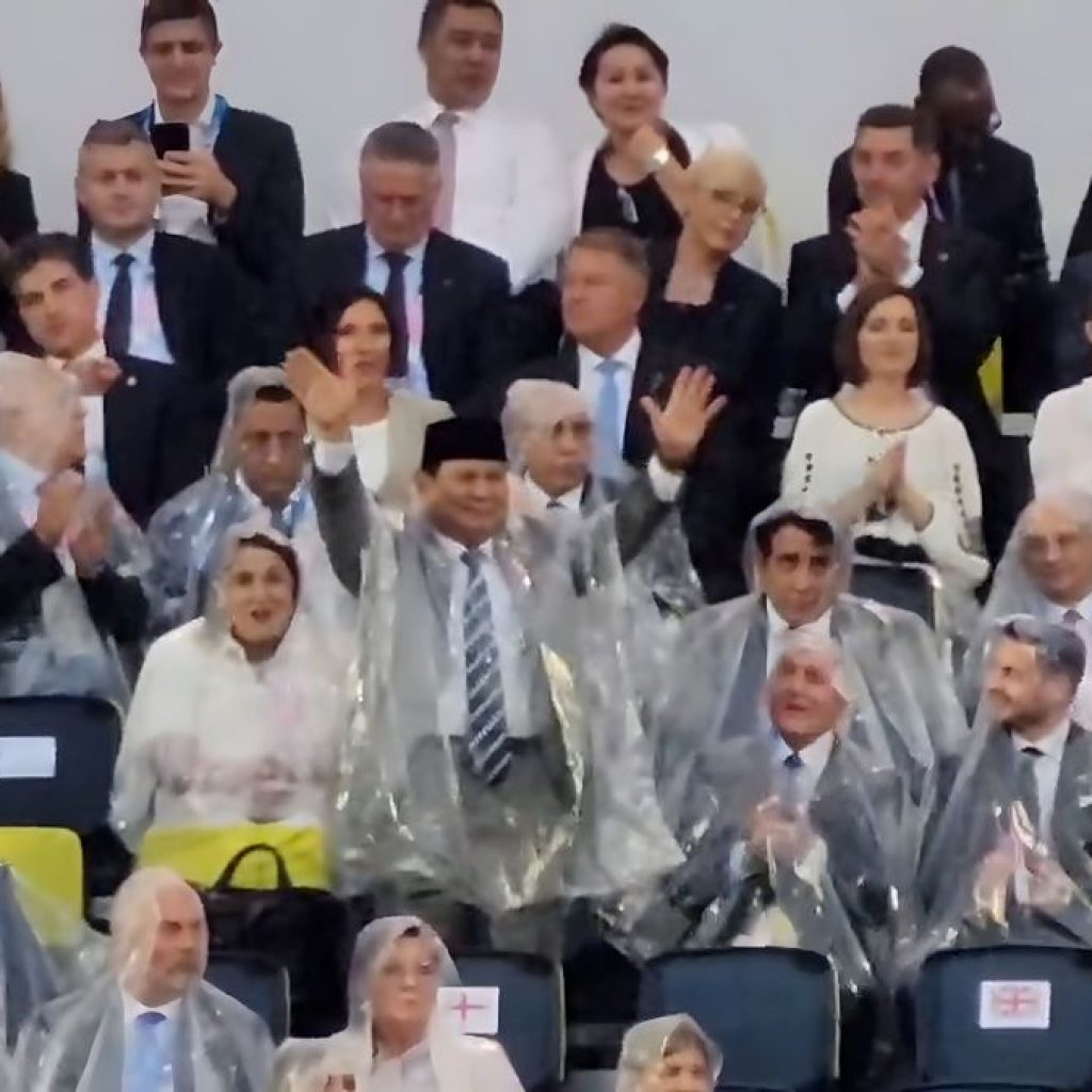 Prabowo menghadiri pembukaan Olimpiade Paris 2024. Foto: Istimewa