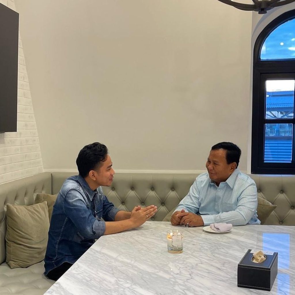 Prabowo sarankan TKN Prabowo-Gibran jadi Gerakan Solidaritas Nasional. Foto: Instagram.com/prabowo