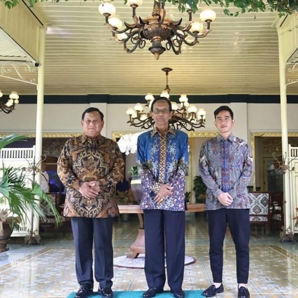 TUTURPEDIA - Prabowo-Gibran Bertemu Sri Sultan HB X, Bahas Pilpres 2024
