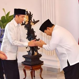 Hari Kedua Lebaran, Prabowo Sarapan Bersama Presiden Jokowi di Istana Negara