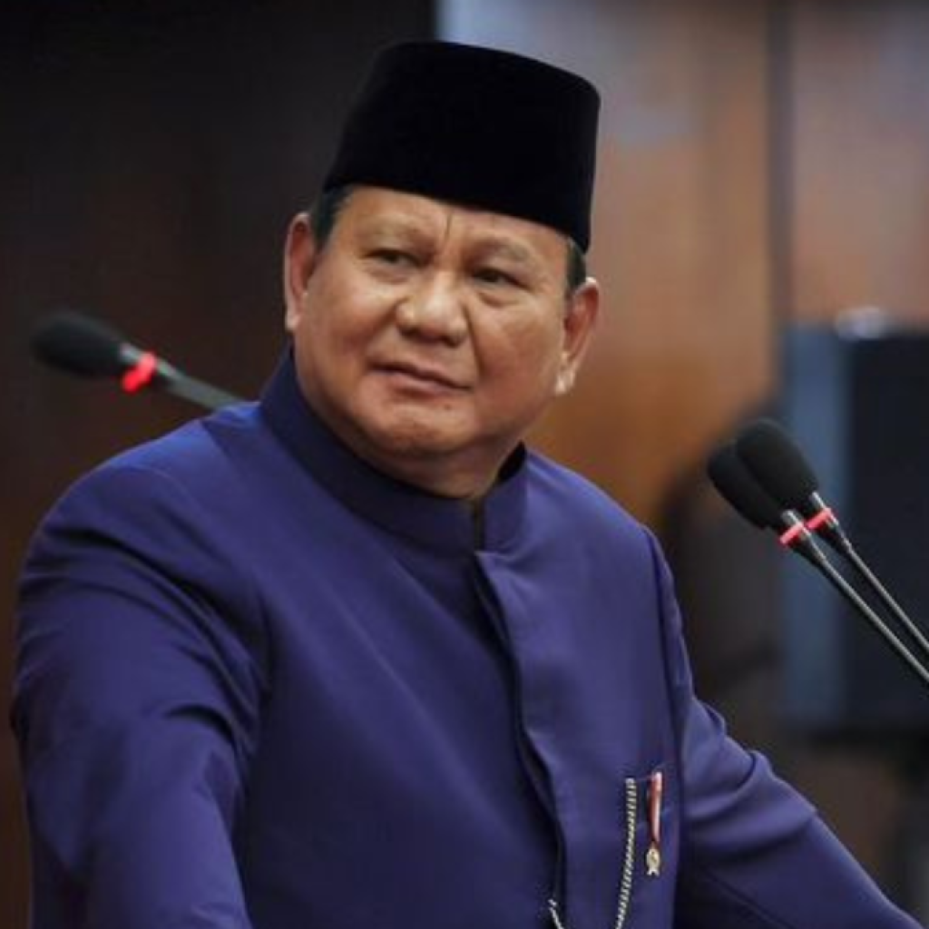 Momen Prabowo Subianto saat dilantik sebagai Presiden Republik Indonesia periode 2024-2029. Foto: instagram.com/prabowo