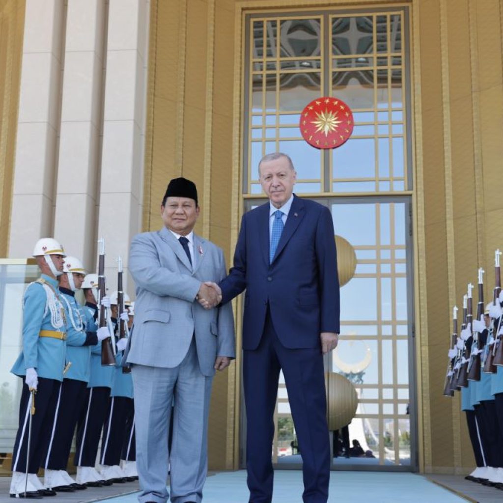 Menhan Prabowo Jumpa Presiden Turki Erdogan di Ankara, Bahas Apa?