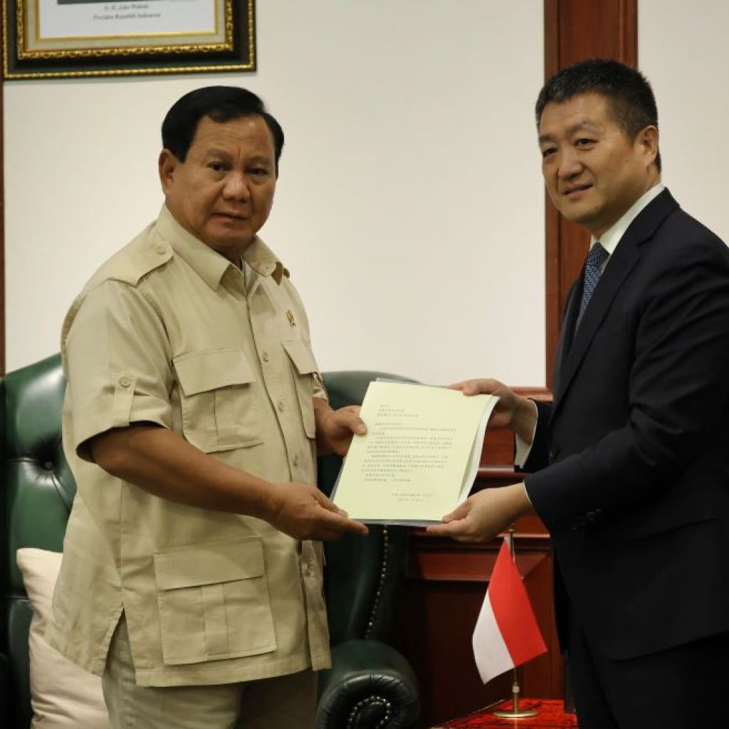 Xi Jinping beri ucapan selamat untuk Prabowo Subianto. Foto: Dok. Istimewa