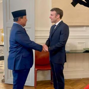 Prabowo Terima Ucapan Selamat atas Keunggulan di Pilpres 2024 dari Presiden Prancis Emmanuel Macron