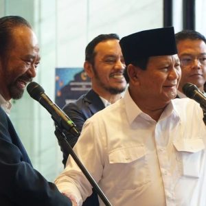 Hargai Sikap Partai NasDem, Prabowo: Sesudah Pertandingan saatnya Kita Kerja Sama