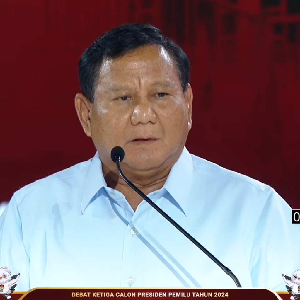 TUTURPEDIA - Debat Capres 2024: Prabowo Optimis Indonesia Mempunyai Pertahanan yang Kuat dalam Menghadapi Intervensi Utang Luar Negeri