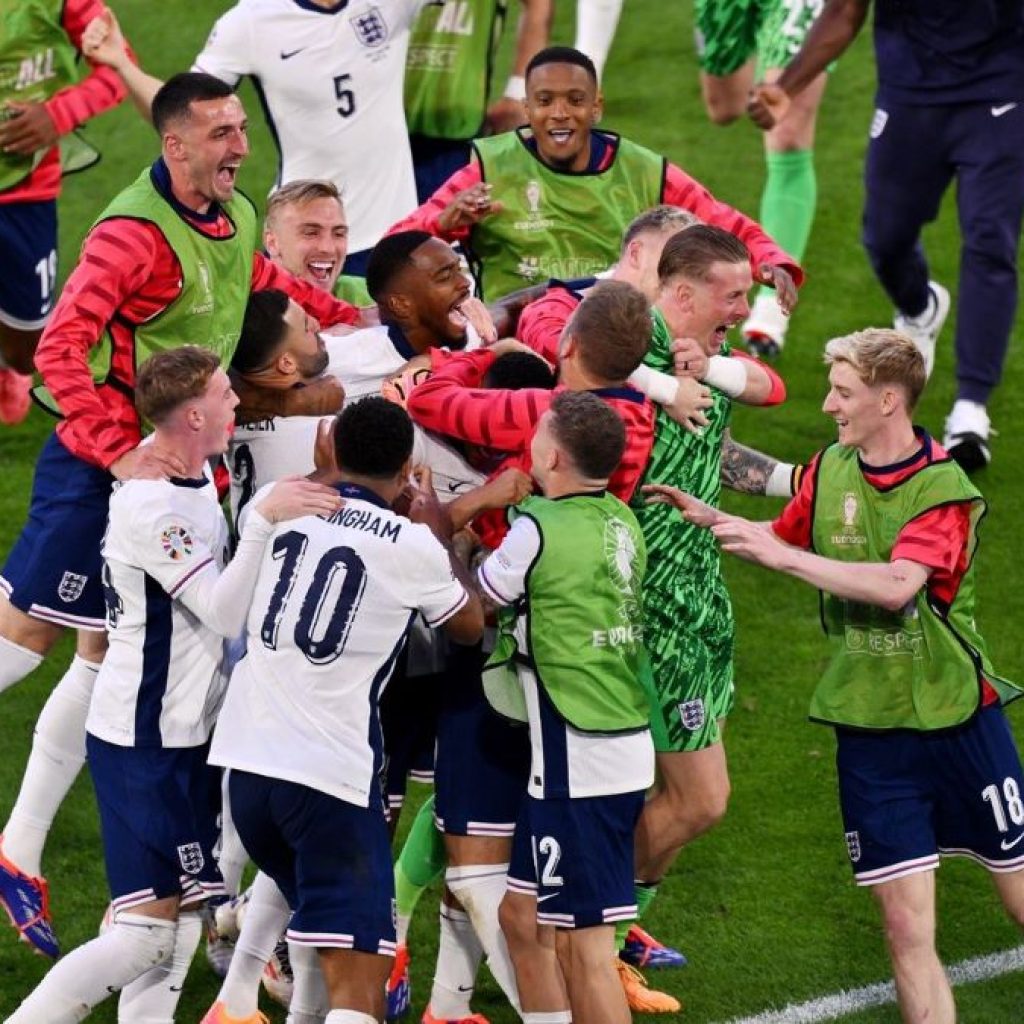 Prediksi pemain Inggris vs Belanda di semifinal Euro 2024. Foto: x.com/England