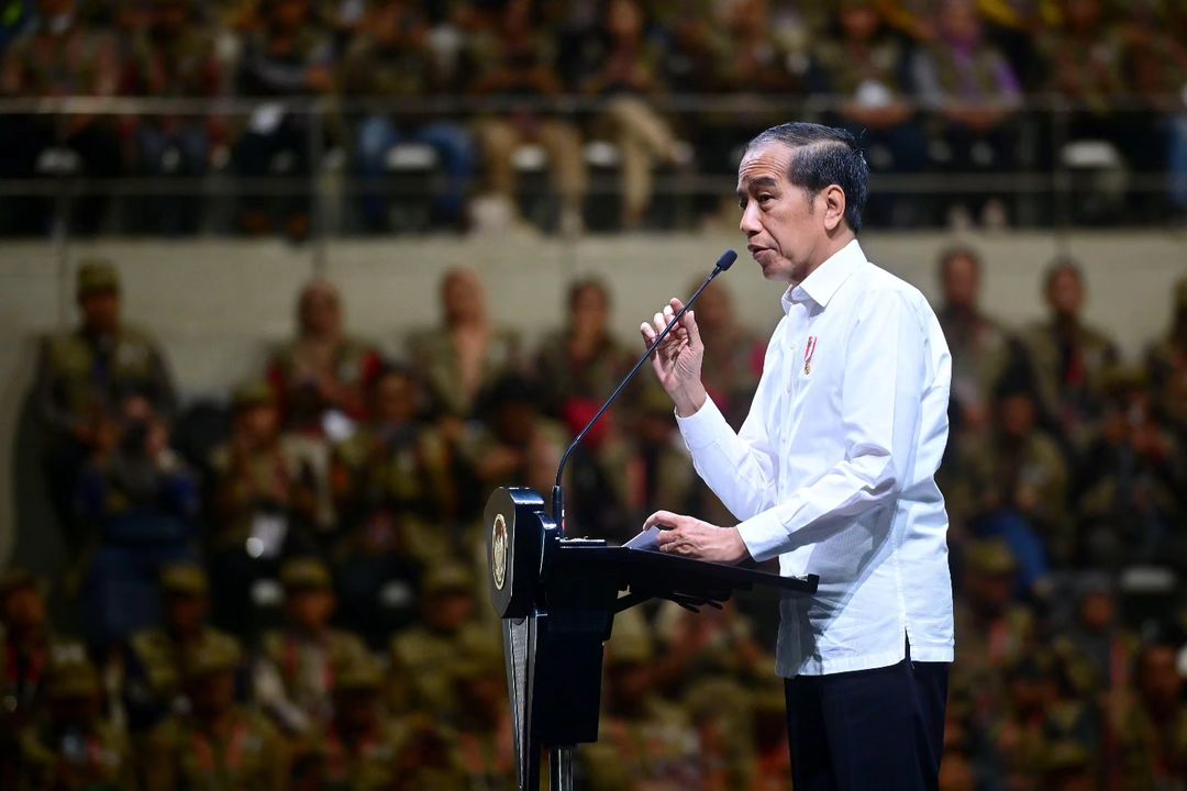 Jokowi menyampaikan seputar kesiapan Pemilu 2024. Foto: Instagram.com/Jokowi