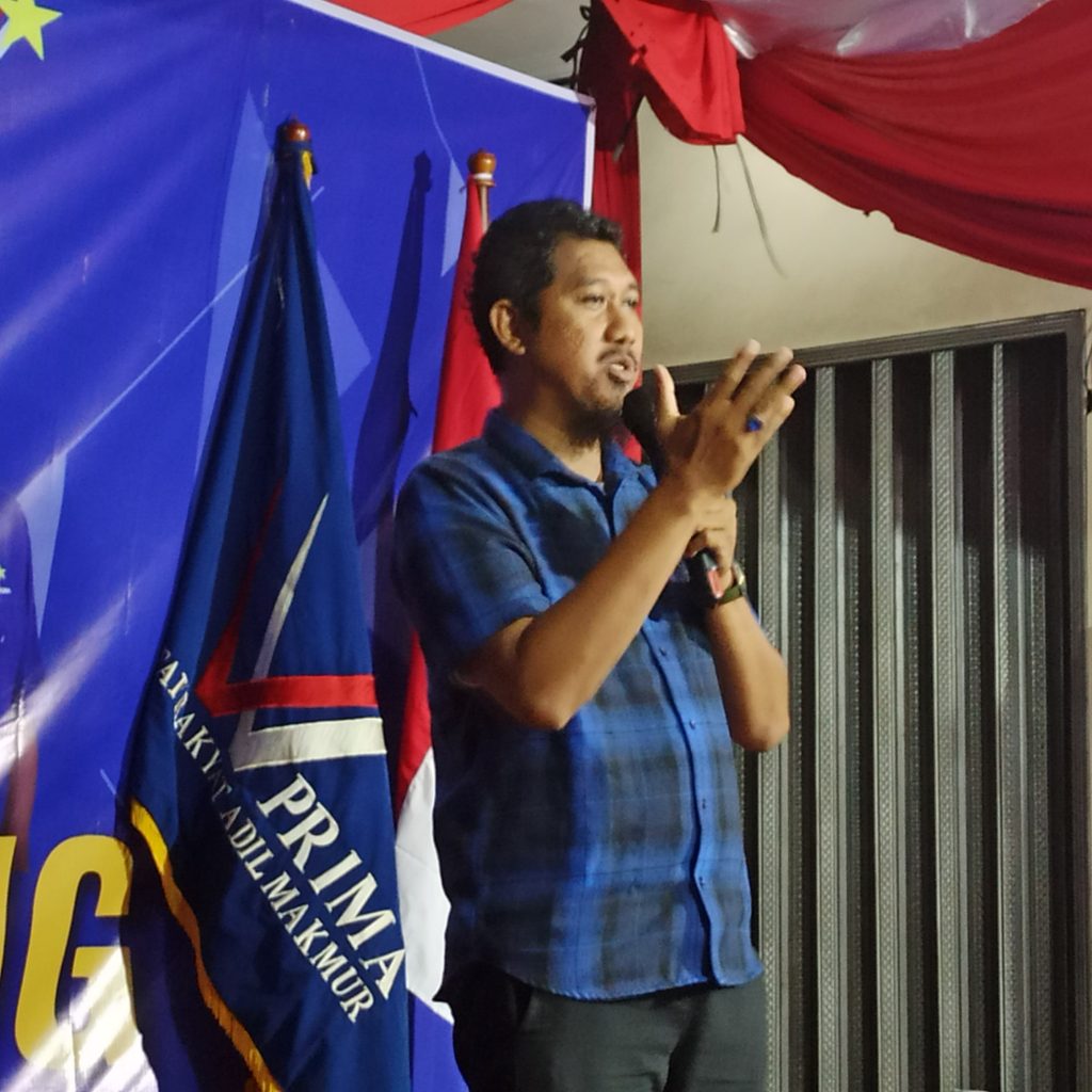 Prima bangun 1500 posko kemenangan Prabowo-Gibran. Foto; Istimewa