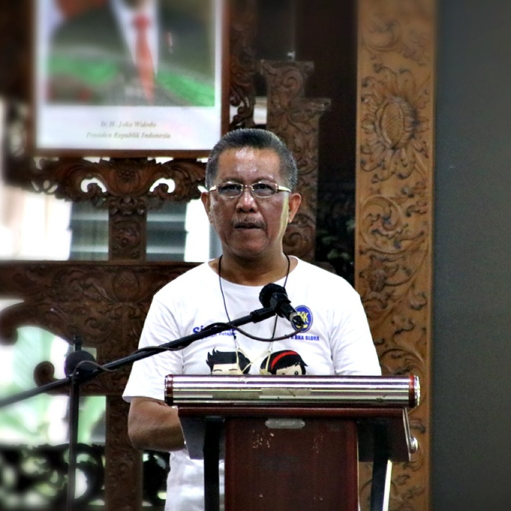 Direktur Utama Perusahaan Daerah Bank Perkreditan Rakyat Badan Kredit Kecamatan (PD BPR BKK) Kabupaten Blora, Jawa Tengah, Puguh Haryono. Foto: Dok. Lilik Yuliantoro