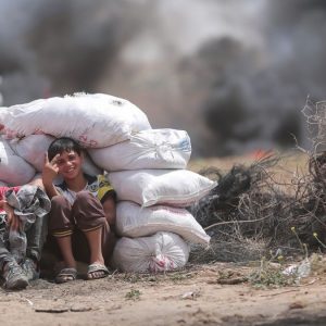 Setelah Serang Bagian Selatan, Israel Serang Kamp Pengungsian di Gaza Utara