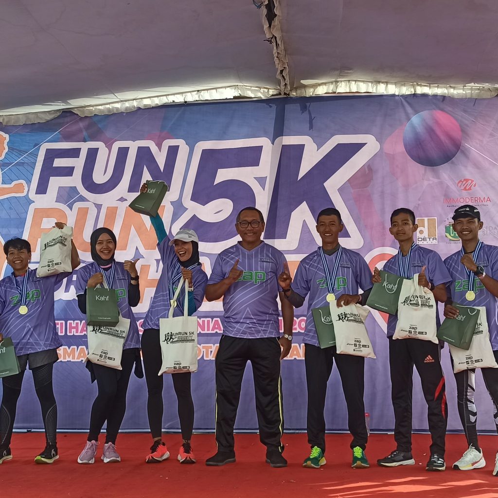 Peringati Hari HIV/AIDS Sedunia, Puskesmas Poncol Semarang adakan fun run untuk hilangkan stigma di masyarakat. Foto: Istimewa