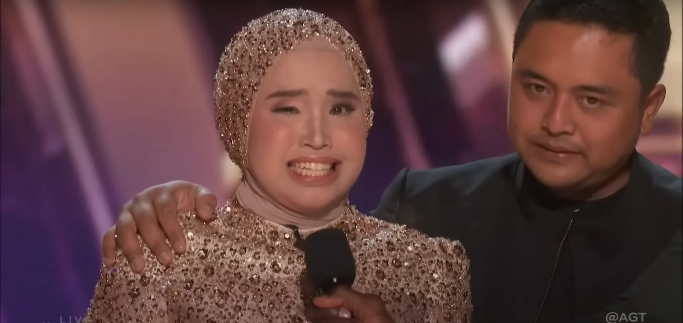 Putri Ariani lolos ke tahap final America's Got Talent 2023. FOTO: YouTube AGT Global