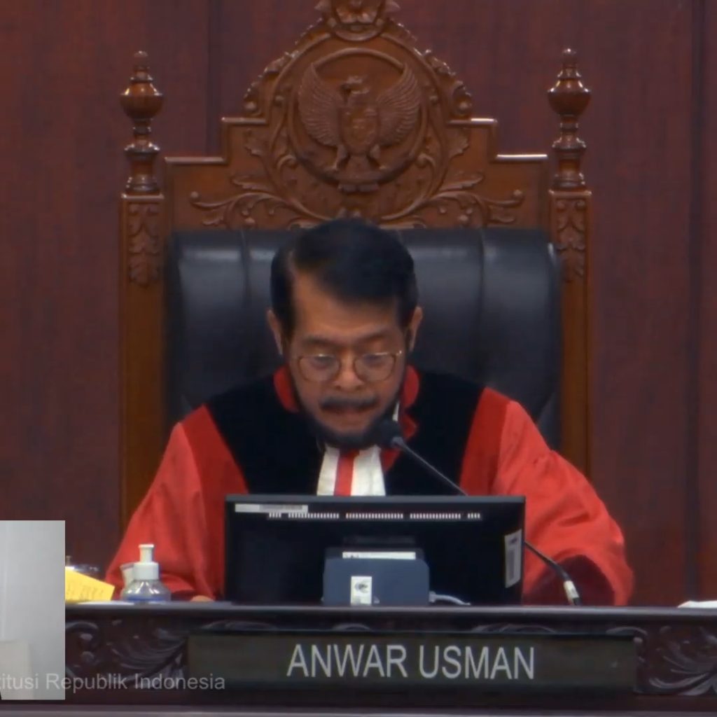Tok! MK Tolak Gugatan Batas Usia Capres-Cawapres 35 Tahun