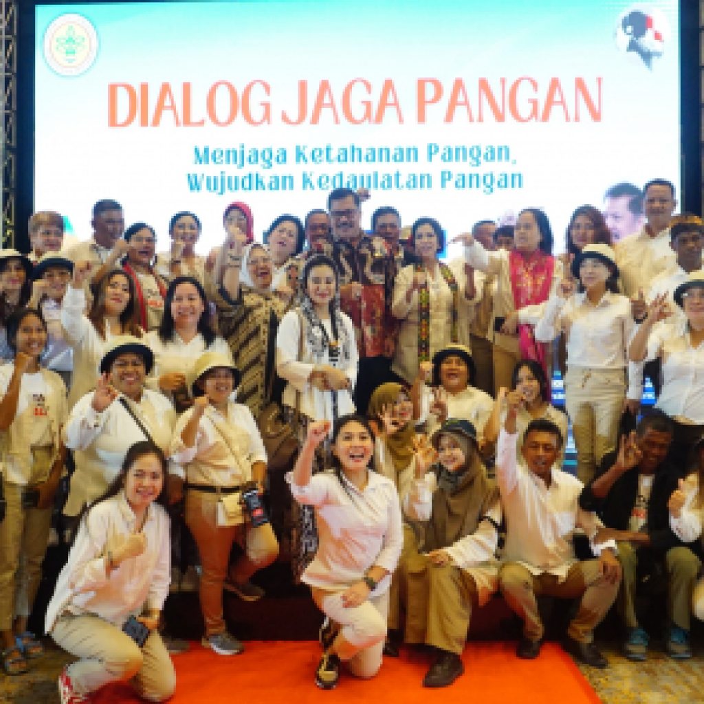 Rakernas Perempuan Indonesia Maju 2023 bahas jaga ketahanan pangan demi kedaulatan pangan. FOTO: Laman Kementerian Pertanian