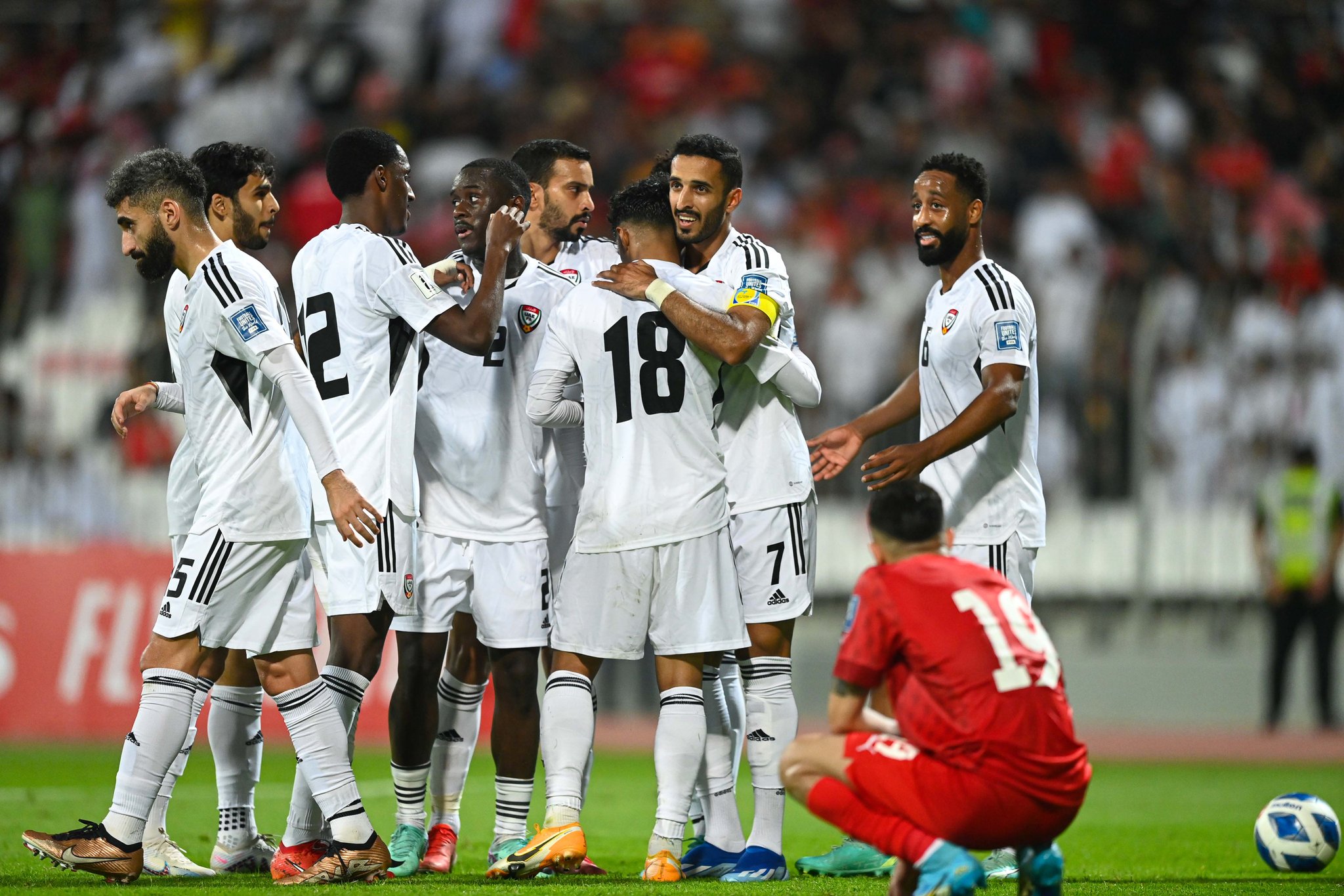 Inilah rangkuman matchday 2 grup H kualifikasi Piala Dunia 2026 zona Asia. Foto: X.com/UAEFNT