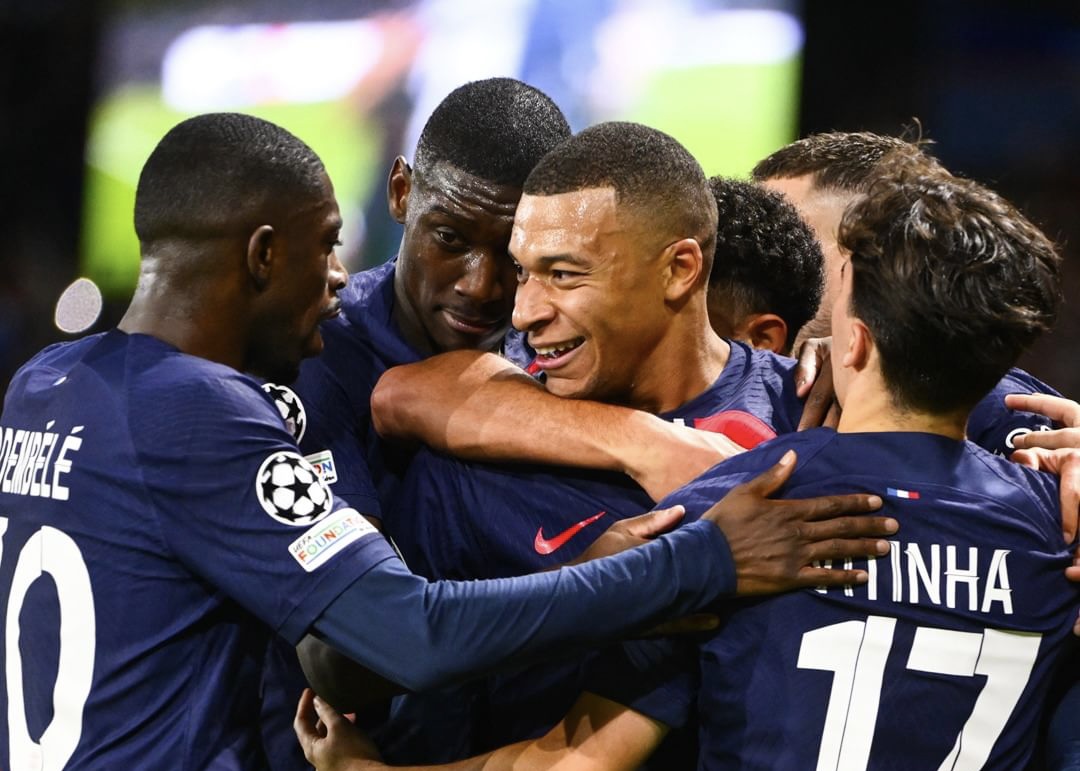 Rangkuman Matchday 3 Fase Group Liga Champions: Mbappe Bersinar, City dan Barca Raih Poin Sempurna. Foto: Instagram.com/psg
