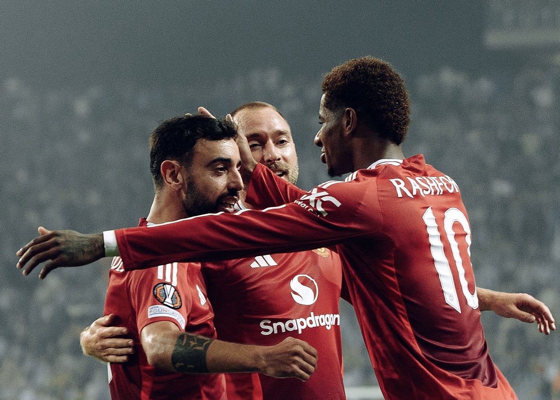 Alasan Erik ten Hag ganti Marcus Rashford dengan Alejandro Garnacho. Foto: x.com/EuropaLeague