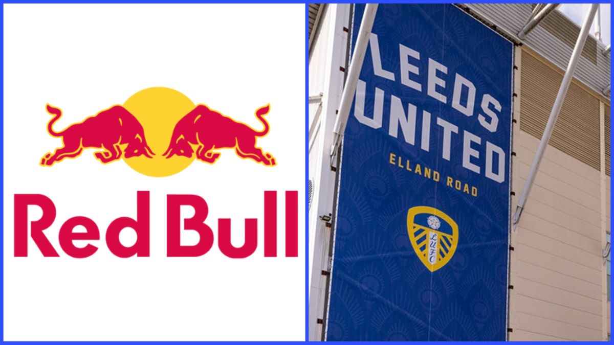 Red Bull dan Leeds United menjalin kerja sama. Foto: leedsunited.com dan X @redbull