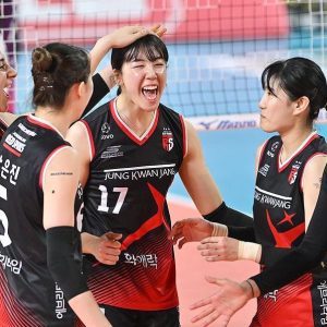 Momen Haru! Red Sparks Kalahkan Pink Spiders, Megawati Cs Tak Kuasa Tahan Tangis