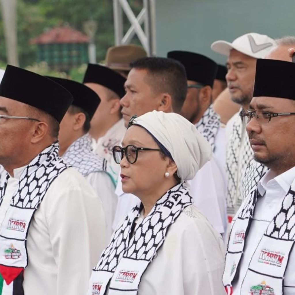 Isi Puisi ‘Palestina Saudaraku’ yang Dibacakan Menlu Retno Marsudi Saat Aksi Bela Palestina