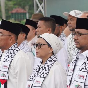 Isi Puisi ‘Palestina Saudaraku’ yang Dibacakan Menlu Retno Marsudi Saat Aksi Bela Palestina