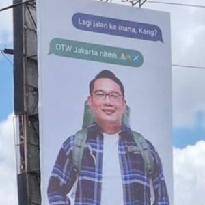 Ridwan Kamil Klarifikasi soal Baliho OTW Jakarta, Bukan buat Nyagub?