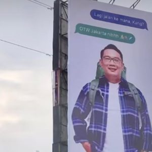 Viral Baliho Ridwan Kamil OTW Jakarta, Sinyal Maju di Pilkada DKI?