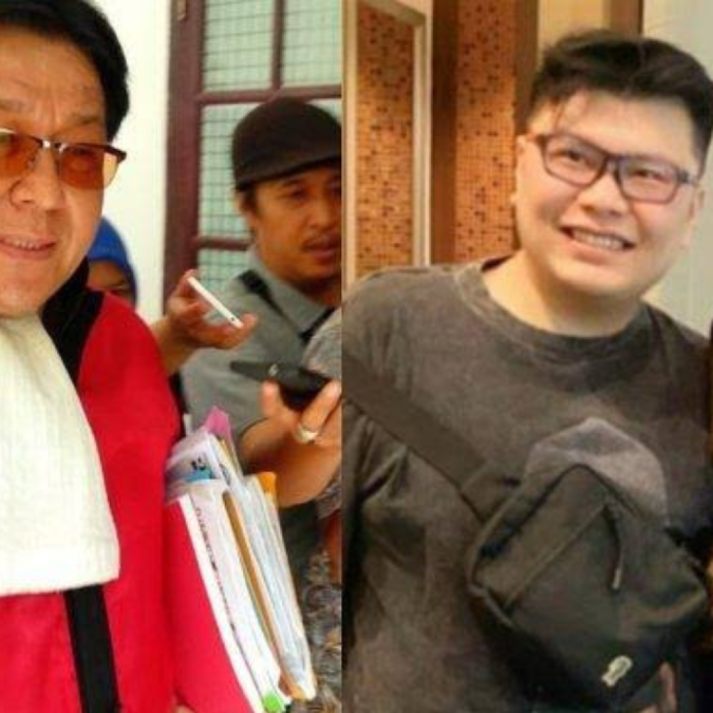 Sosok Ronald Tannur dan hakim yang memvonisnya bebas karena dinilai tak bersalah. Foto: x.com/dhemit_is_back
