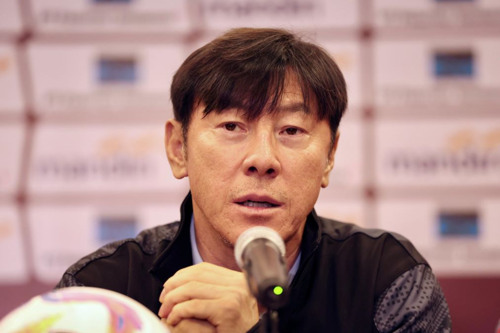 Shin Tae-yong akan persiapkan tim lebih baik usai timnas Indonesia lolos ke putaran ketiga Kualifikasi Piala Dunia 2026. Foto: PSSI