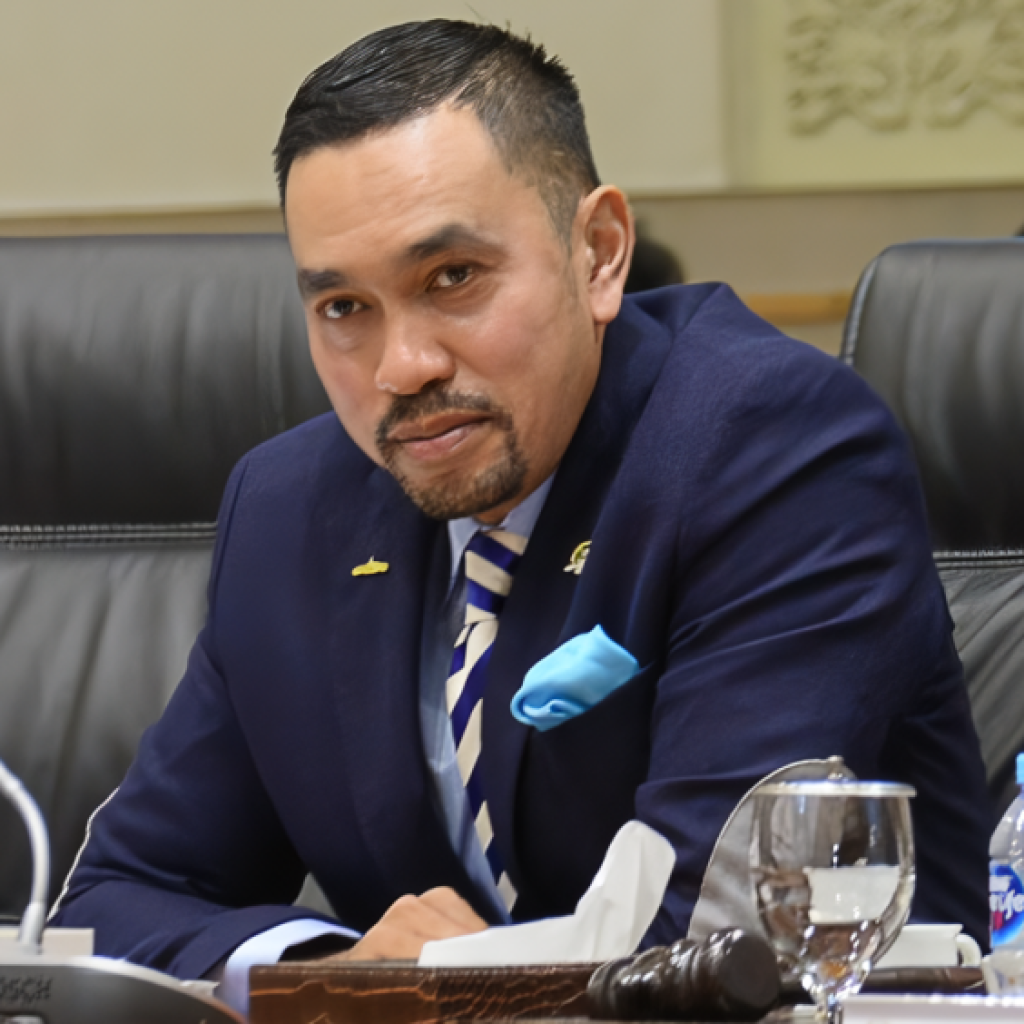 Ahmad Sahroni ditunjuk sebagai Ketua Timses Ridwan Kamil-Suswono dalam pemilihan Gubernur Jakarta 2024. Foto: emedia.dpr.go.id