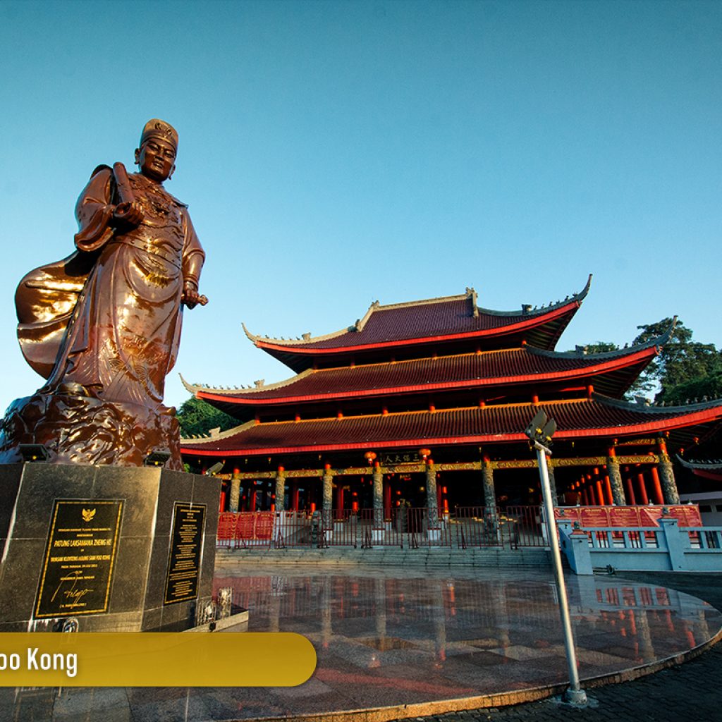 Sam Poo Kong, destinasi wisata di Semarang yang ramai dikunjungi. Foto: Laman Pemkot Semarang